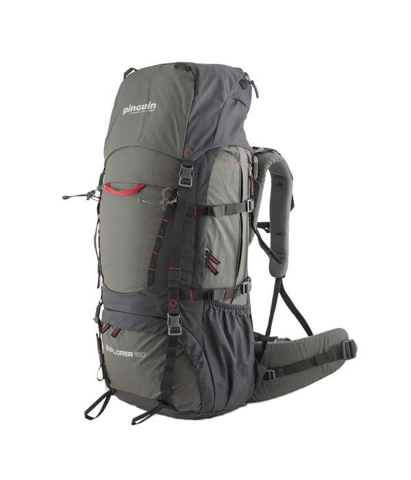 Pinguin batoh Explorer 60, černá, 60l
